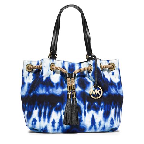 michael kors tie dye bag 2014|Michael Michael Kors Tie Dye Drawstring Tote Bag (WM5156555).